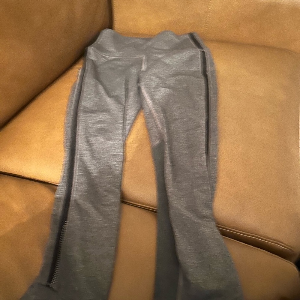 lululemon athletica Gray Women's Leggings with Side Seam Detail